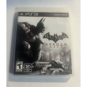 Batman: Arkham City - Sony PlayStation 3 PS3 - Complete with Manual - Tested